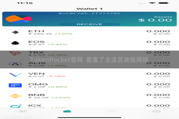 TokenPocket官网  覆盖了主流区块链网络
